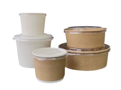 Paper Container & Lid